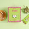 Indicup Cardamom Tea Premix Instant Tea Powder (Elaichi Chai) - Includes Cups & Stirrers- BLJ1115 - Image 2