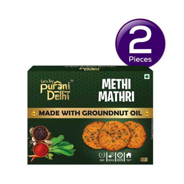 Let's Try Purani Delhi Methi Mathri 200 gms Combo- FZG1028