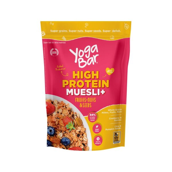 Yogabar Protein Muesli Fruit and Nut- VUW1036