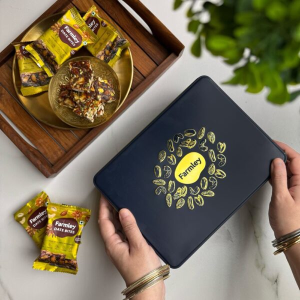 Farmley Date Bites Dry Fruits Gift Tray (Pack Of 12)- VUW1040 - Image 3