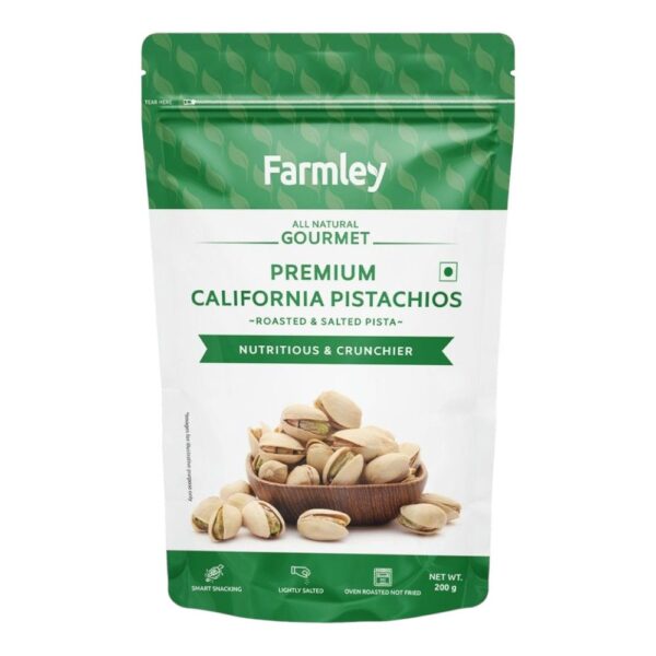 Farmley Premium California Roasted & Salted Pistachios- VUW1049