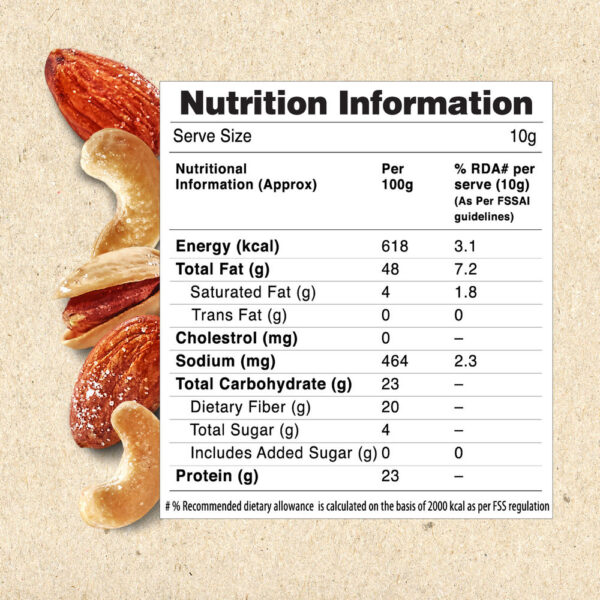 MOM Dry Roasted Nut Mix- VUW1053 - Image 4