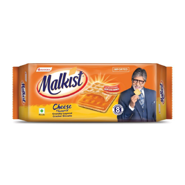 Mayora Malkist Cheese Crunchy Layered Crackers- KUH1005