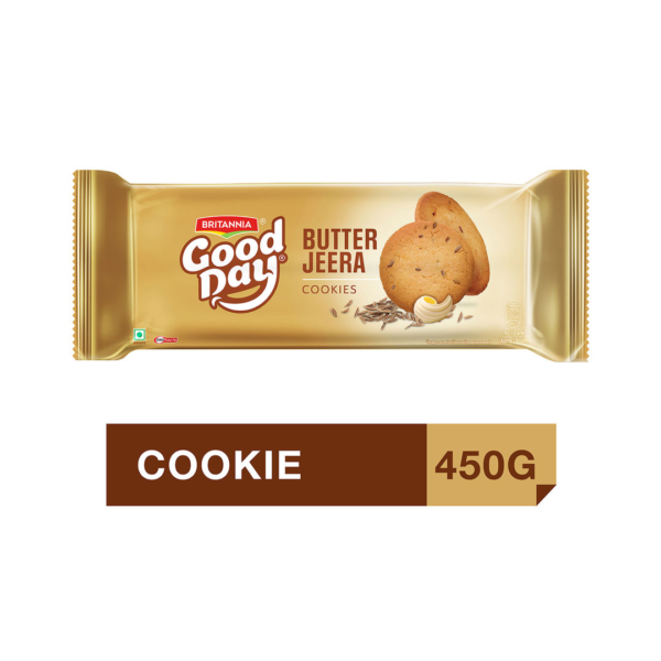 Britannia Good Day Butter Jeera Cookies, With Added Jeera- ECW1010