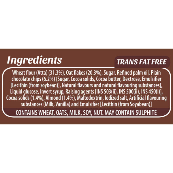 Sunfeast Farmlite Biscuit - Cookies - Oats And Chocolate- ECW1011 - Image 4