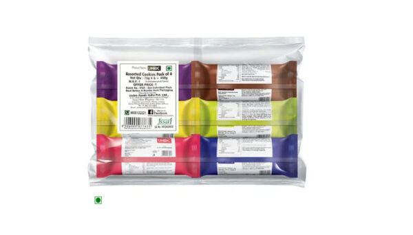 Unibic Assorted Cookies – Pack of 6- ECW1015 - Image 2