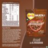 Saffola Muesli Choco Crunch With Flavour Pops, Fruits, Nuts, Seeds, Millets (15 In 1) - Image 3