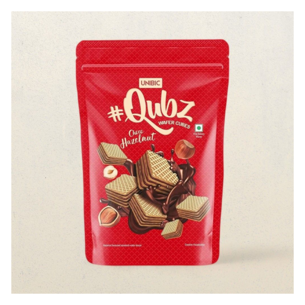 Unibic Wafer Hazelnut Qubz- FQT1007