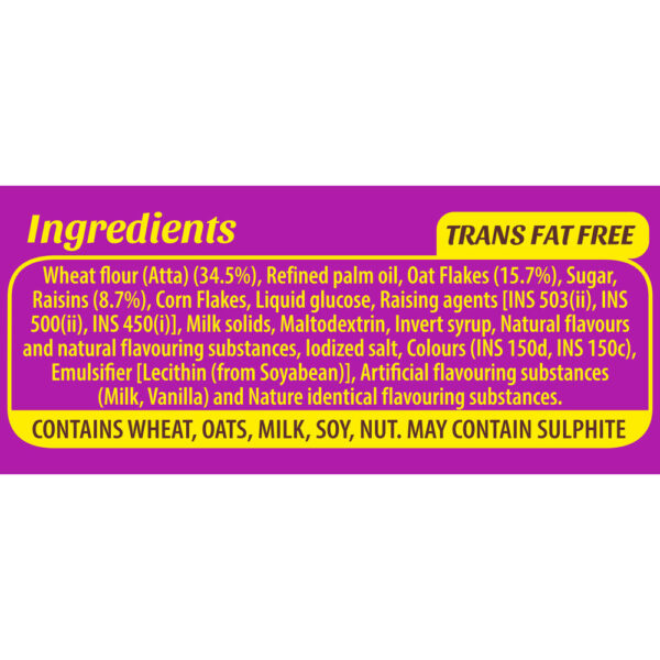Sunfeast Farmlite Biscuit - Cookies - Oats & Raisins- ECW1022 - Image 3