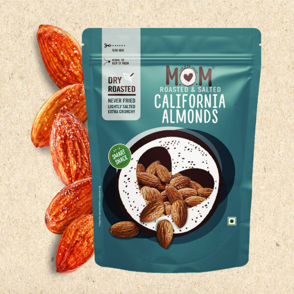 MOM Roasted & Salted California Almonds- VUW1063