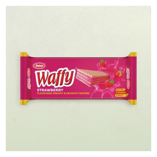 Dukes Waffy Strawberry Wafers- FQT1012