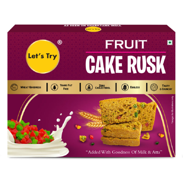 Let'S Try Fruits Cake Rusk- XVF1001