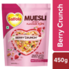 Saffola Muesli Berry Crunch With Flavour Pops, Fruits, Nuts, Seeds, Millets (15 In 1)- VUW1080 - Image 2