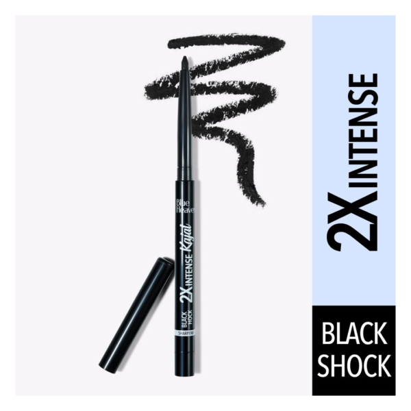 Blue Heaven 2X Intense Kajal Pencil- Black Shock- CWK1016