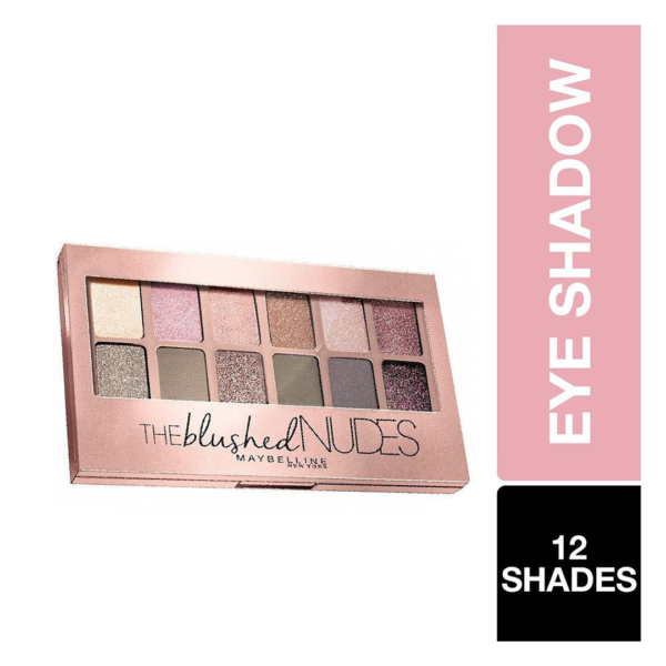 Maybelline New York The Blushed Nudes Eyeshadow Palette- VKS1002 - Image 2