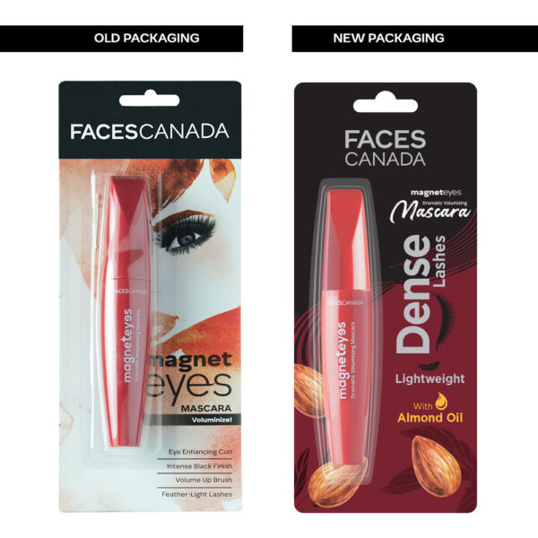 Faces Canada Magneteyes Dramatic Volumizing Mascara Black- CWK1033 - Image 2
