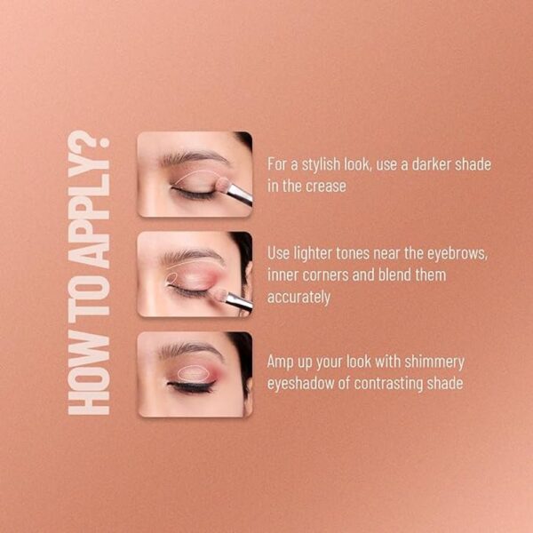 Swiss Beauty Ultimate 9 Pigmented Colors Eyeshadow Palette Eye Makeup Palette Matte, Shimmer- VKS1006 - Image 4