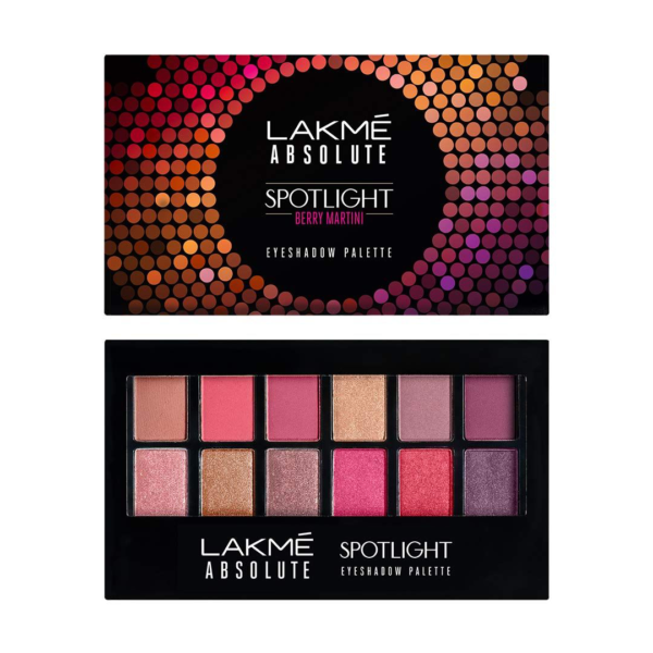 Lakme Absolute Spotlight Eye Shadow Palette Smokin Glam- VKS1008