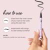 Plum Eyeliner - Black | Waterproof- LKD1016 - Image 4