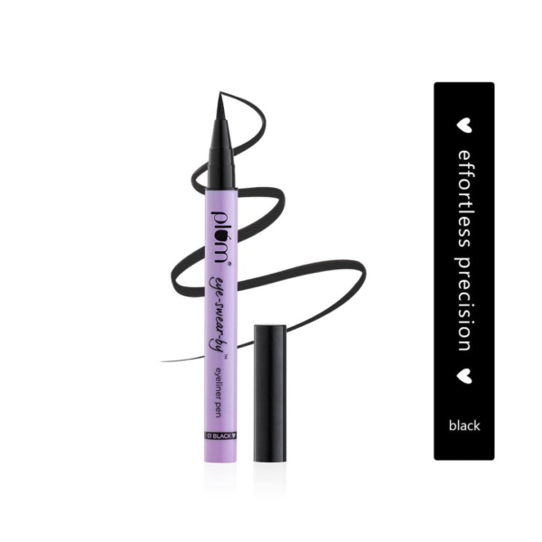 Plum Eyeliner - Black | Waterproof- LKD1016