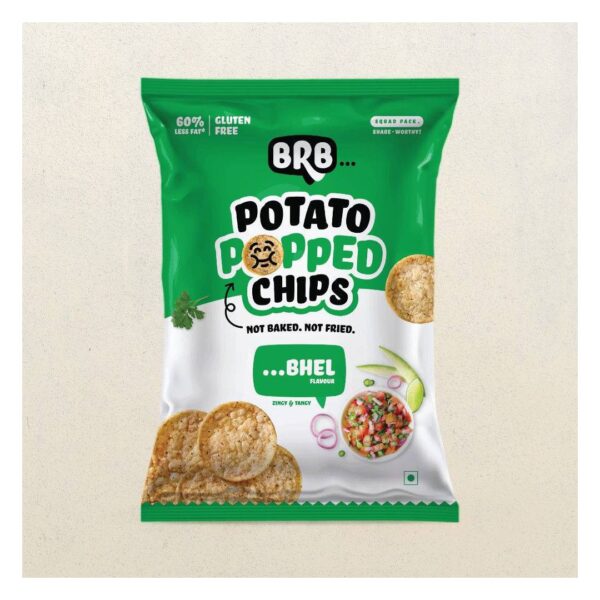 BRB Potato Popped Chips - Bhel Flavour- BCK1037