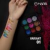 Mars Bling It On Glitter Eyeshadow Palette Shimmery Finish - 01- VKS1015 - Image 6