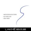 Lakme Ultimate Glam Eyeliner - Blue | Waterproof- LKD1018 - Image 3