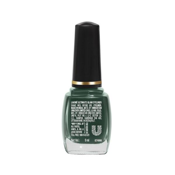 Lakme Ultimate Glam Eyeliner - Green | Waterproof- LKD1021 - Image 4