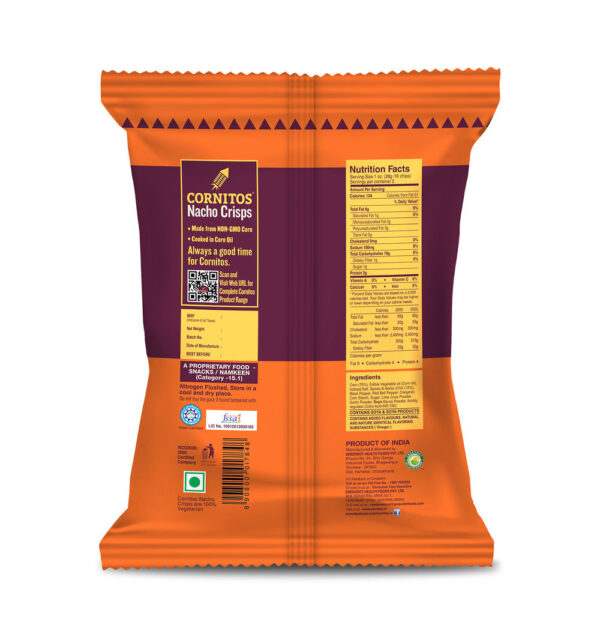 Cornitos Nacho Chips Peri Peri- MWM1007 - Image 2