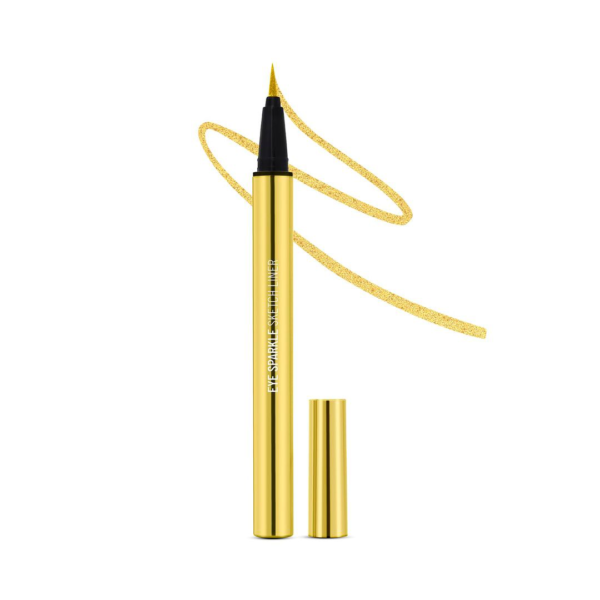 Swiss Beauty Eye Sparkle Sketch eye liner Smudge-proof Waterproof eye makeup Shade- Charming Gold- LKD1031 - Image 2
