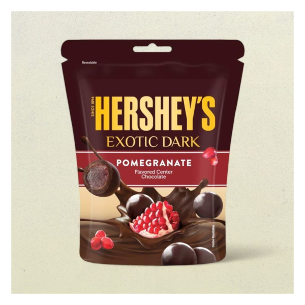 Hershey's Exotic Dark Pomegranate Chocolate Share Bag - EYT1048