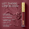 Lakme Rouge Bloom Matte Lip Liquid Amber Aura 306- KYH1001 - Image 4