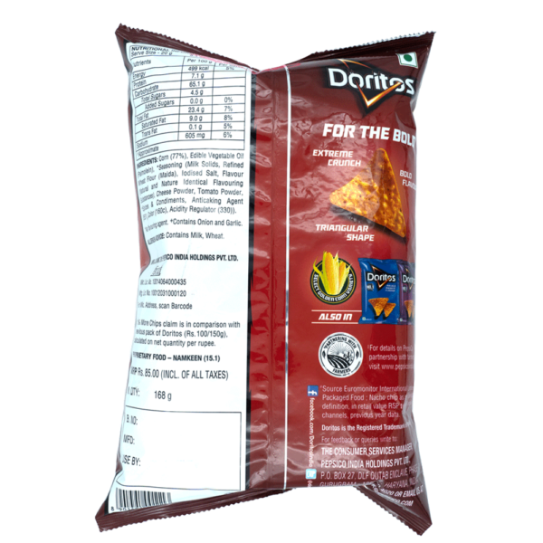 Doritos Nacho Chips - Cheese Flavour- MWM1014 - Image 2