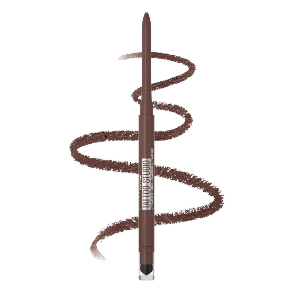 Maybelline New York Tattoo Studio Smokey Eye Kohl Gel Pencil Eyeliner Smokey Brown- LKD1039