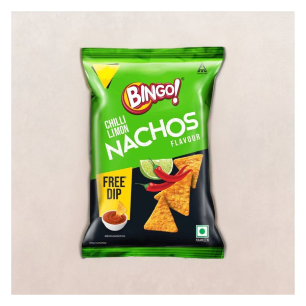 Bingo! Nachos Chilli Lemon With Dip Promo- MWM1015