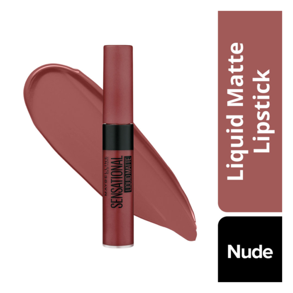 Maybelline Sensational Liquid Lipstick - Nude Nuance | Paraben Free- KYH1003