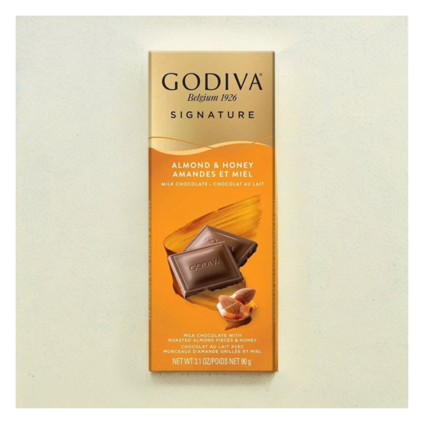 Godiva Roasted Almonds & Honey Chocolate- EYT1054