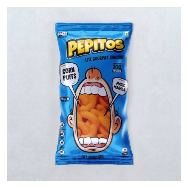 Pepitos Corn Puffs Magic Masala- BCK1062