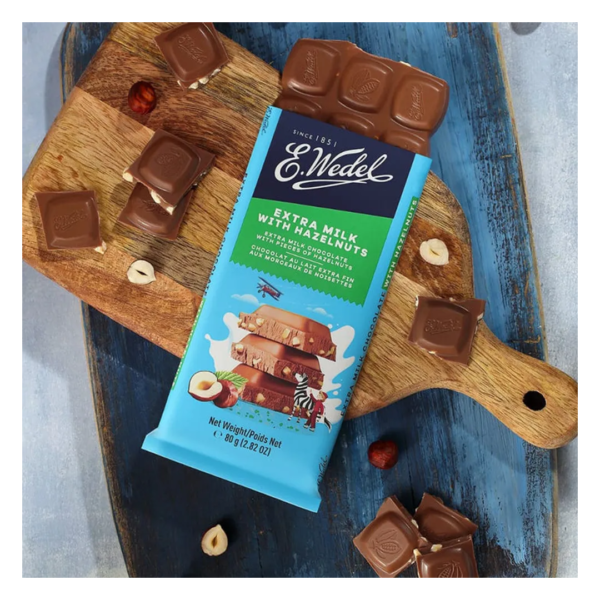 E.Wedel Extra Milk Chocolate With Hazelnuts- EYT1055 - Image 3