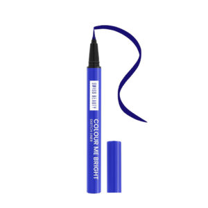 Swiss Beauty Colour Me Bright Matte finish Sketch Eyeliner Shade + Obsessive Blue- LKD1046