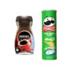 Nescafe Classic Dawn Jar(90gms) & Pringles Potato Chips Sour Cream & Onion Flavour(134gms) Combo- BCK1063 - Image 2