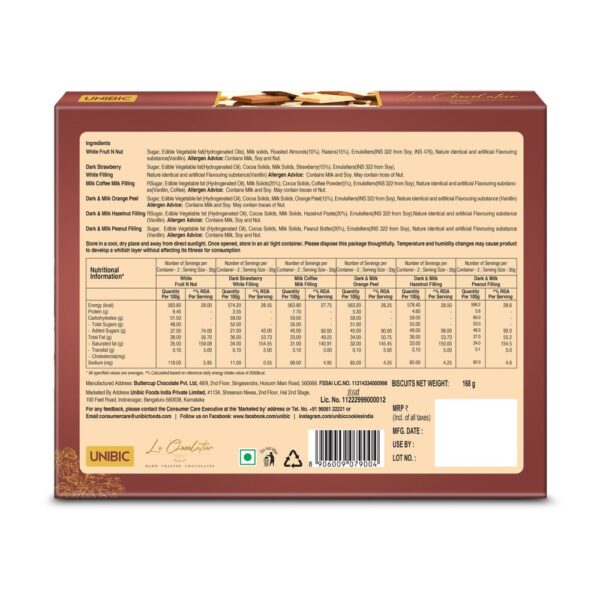 Unibic La Chocolatier Assorted Chocolate Gift Pack- EYT1060 - Image 2