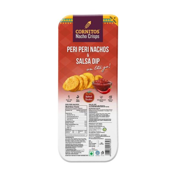 Cornitos Peri Peri Nachos and Salsa Dip Tray- BCK1076