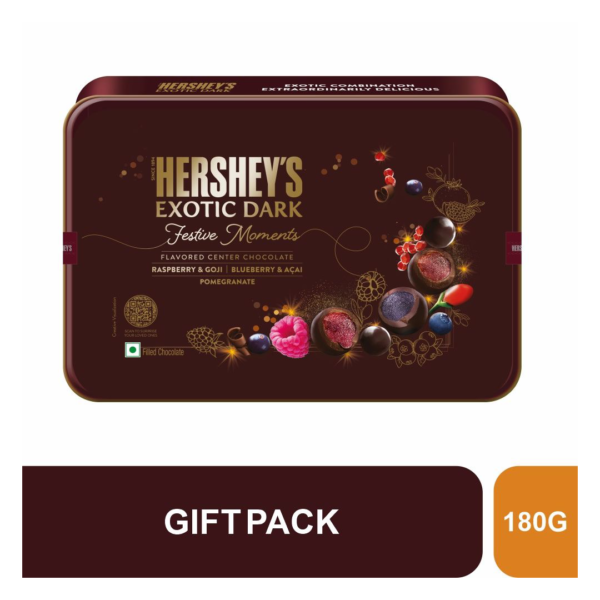 Hershey'S Exotic Dark Festive Moments Tin Pack- EYT1063