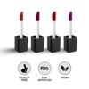 Renee Stay With Me Minis Matte Liquid Lipsticks, 01 Juicy Berries 2Ml Each- KYH1009 - Image 4