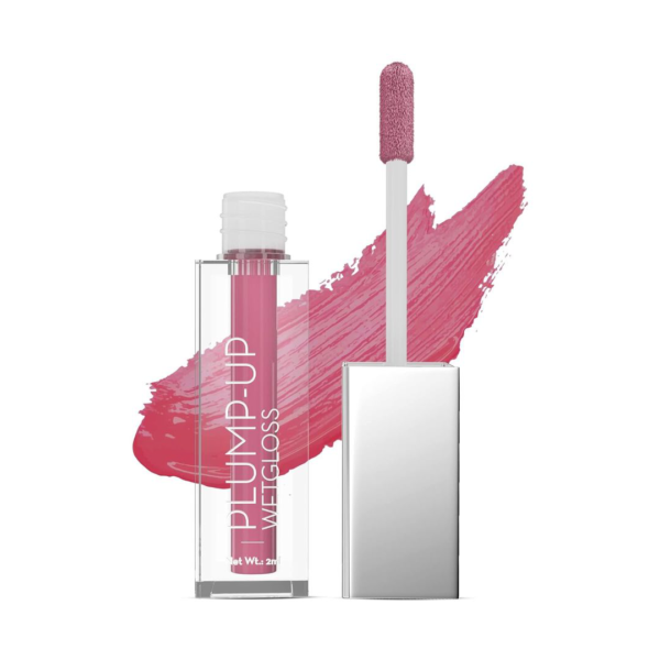 Swiss Beauty Plump-Up Wet Lightweight Lip Gloss With High Shine Glossy Finish Shade- Popsicle- QTB1005 - Image 2