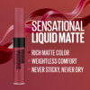 Maybelline Sensational Liquid Lipstick - Touch of Spice | Paraben Free- KYH1011 - Image 3