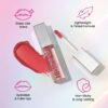 Swiss Beauty Plump-Up Wet Lightweight Lip Gloss With High Shine Glossy Finish Shade- Berrilicious- QTB1006 - Image 4