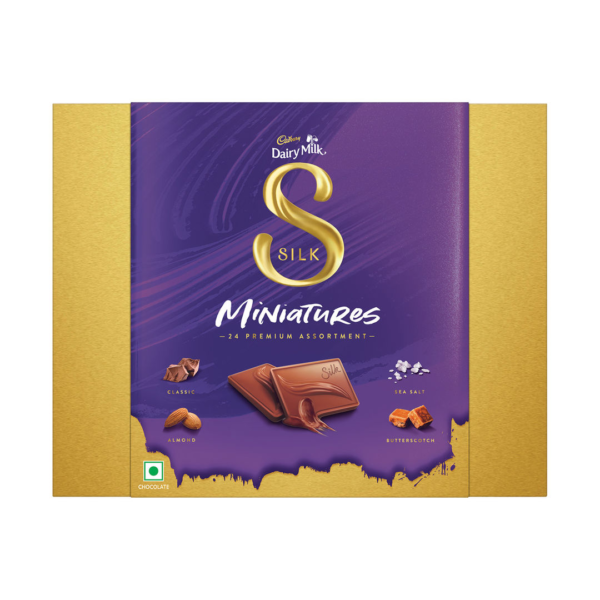 Cadbury Dairy Milk Silk Miniatures Premium Assorted Chocolate Gift Pack- NVE1087