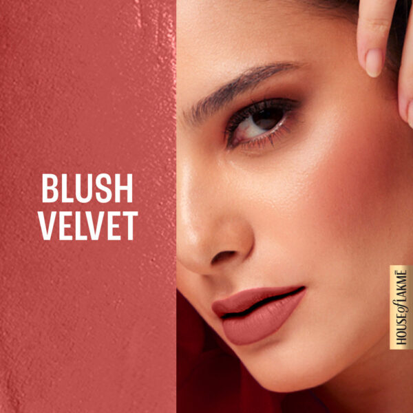 Lakme 9 to 5 Weightless Mousse Lip & Cheek Color Blush Velvet- KYH1012 - Image 5